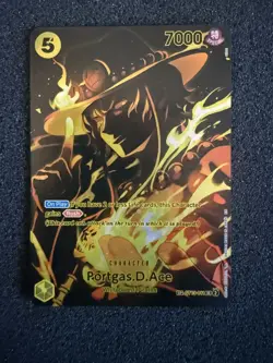 Legacy of the Master OP12 PORTGAS D.ACE ST13-011 SP- LP Binder copy- See PIC - Image 1