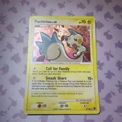 Pokemon Pachirisu TCG Holo Card 5/106 Rare Great Encounters Heavy Play HP - Image 1