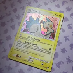 Pokemon Pachirisu TCG Holo Card 5/106 Rare Great Encounters Heavy Play HP - Image 2