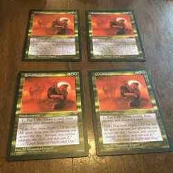 4 x unfulfilled desires magic the gathering collectable card game MTG - Image 1