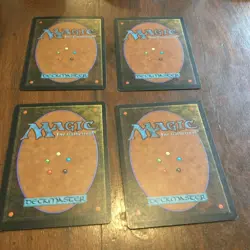 4 x unfulfilled desires magic the gathering collectable card game MTG - Image 3