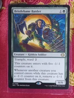 Battlebane Battler Lorwyn Eclipsed Magic The Gathering MTG CCG Rare Card Green - Image 1