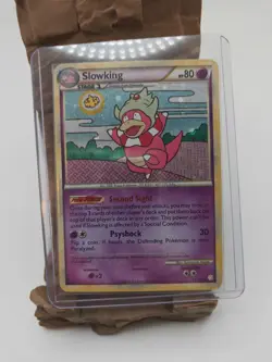 Slowking 12/123 Holo Rare HeartGold SoulSilver Pokemon Card - Image 1