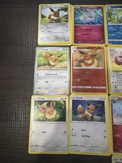 Pokemon TCG 31 Card Lot Eeveelutions All NM Condition Eevee, Jolteon, Sylveon - Image 3
