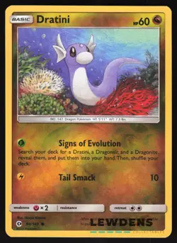 Dratini - 94/149 - Reverse Holo Common - Sun & Moon Base - Pokemon Card - Image 1