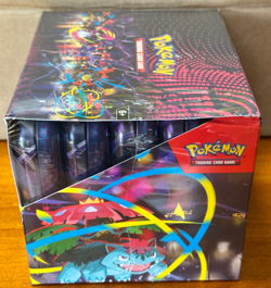 Pokemon TCG SEALED Mega Heroes Mini Tin Display Box (Destined Rivals, Evolution) - Image 2