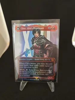 Clive, Ifrit's Dominant (Borderless) (0385) Final Fantasy Foil - Image 1