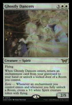 Ghostly Dancers (foil) Duskmourn Mythic Relics - Image 1