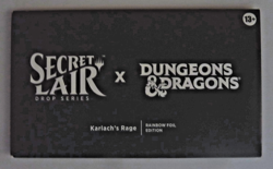 MTG Secret Lair x DUNGEONS & DRAGONS:Karlach's Rage~ENGLISH~Rainbow FOIL-SEALED - Image 1