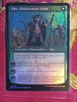FOIL Oko, Lorwyn Liege / Oko, Shadowmoor Scion Lorwyn Eclipsed Magic MTG - Image 2