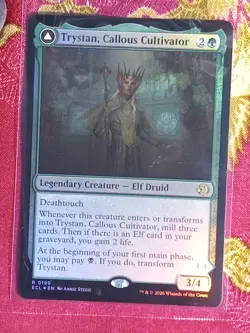 FOIL Trystan, Callous Cultivator / Trystan, Penitent Culler Lorwyn Eclipsed MTG - Image 1