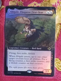 FOIL EXTENDED Abigale, Eloquent First-year Lorwyn Eclipsed Magic The Gathering - Image 1