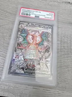 Pokemon Scarlet & Violet Obsidian Flames Charizard EX #223/197 2023 PSA 10 - Image 1