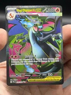 Pokemon Mega Charizard X ex 109/094 Phantasmal Flames Ultra Rare Full Art NM - Image 3