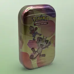 NEW Pokemon Scarlet & Violet 151 Mini Tin MEOWTH Factory Sealed - Image 2