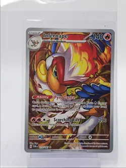 INFERNAPE 2024 POKEMON TWILIGHT MASQUERADE ILLUSTRATION RARE 173/167 Q6451 - Image 1
