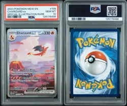 2023 POKEMON MEW EN-151 #199 CHARIZARD EX SPECIAL ILLUSTRATION RARE PSA 10 - Image 3