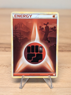 2010 Heartgold Soulsiver Fighting Energy 120/123 HGSS Sudowoodo Art LP - Image 1