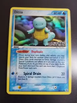 Ditto (Squirtle) 64/113 Pokemon Delta Species Stamped - Image 1