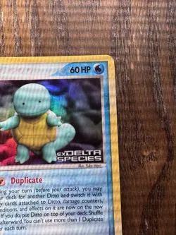 Pokemon TCG Ditto (Squirtle) 64/113 Delta Species Reverse Holo Rare 2005 LP - Image 4