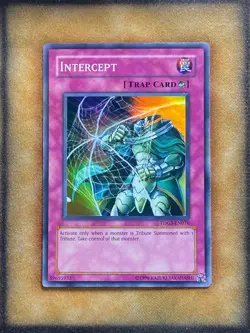 Yugioh Intercept TDGS-EN076 Super Rare NM - Image 1