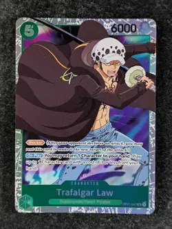 2022 One Piece TRAFALGAR LAW #OP01-047 Romance Dawn Super Rare Japanese - Image 1