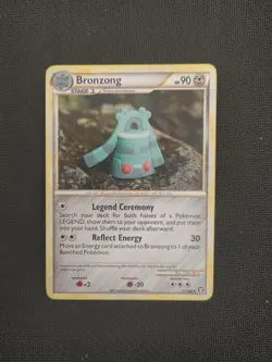 Pokemon TCG HS Triumphant Bronzong Rare 15/102 - Image 1