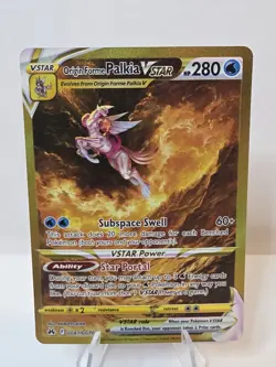 Pokemon Origin Forme Palkia VSTAR Secret Rare GG67/GG70 Crown Zenith Holo - Image 1
