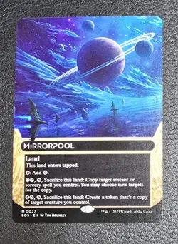 Mirrorpool (0027) (Borderless) Edge of Eternities: Stellar Sights Regular MTG NM - Image 1