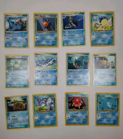 89 Vintage Pokemon Cards -Water, E Reader, Neo WOTC Uncommon Rare Collection Lot - Image 5