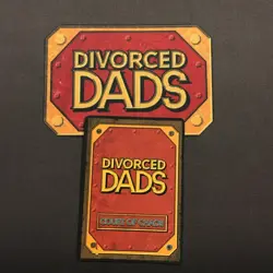 Divorced Dads Court of Chaos Talking Fish - Beast Card HOLO V1 MISPRINT - Image 2