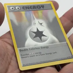Pokemon Card - Double Colorless Energy Base Set (Shadowless) 96/102 Uncommon - Image 4