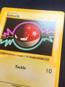 VOLTORB (SHADOWLESS) - 067/102 - BASE SET - POKEMON CARD - LP - Image 2