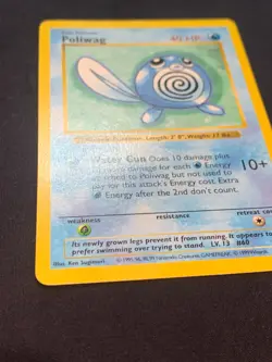 POLIWAG (SHADOWLESS) - 059/102 - BASE SET - POKEMON CARD - LP - Image 2