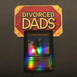 Divorced Dads Court of Chaos Gout - Beast Card HOLO V1 MISPRINT - Image 1