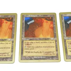 City of Traitors Kai Budde (EXO) 1999 World Championships MTG Card Set - Image 3