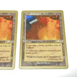 City of Traitors Kai Budde (EXO) 1999 World Championships MTG Card Set - Image 4