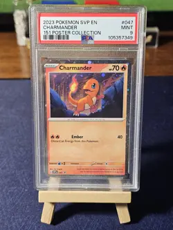 PSA 9 Charmander 047 – SV: Scarlet & Violet Promo Cards – Pokemon TCG Cosmos Hol - Image 1