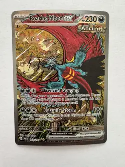 Pokemon Roaring Moon EX Sir Prismatic Evolutions Card NM Very Good Centering - Image 3
