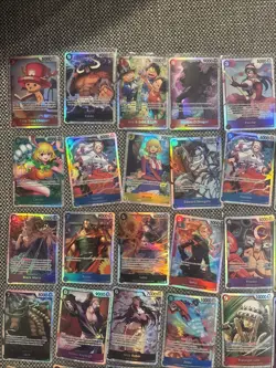 One Piece TCG Super Rare Lot of 56 SR/Super Rare Cards English One Piece Lot - Image 2