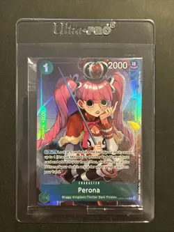 Perona (Illustration Box Vol.4) OP09-034 One Piece Foil - SEALED Promo Card NM - Image 3