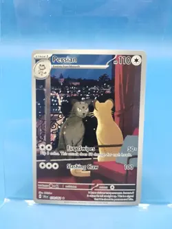 Pokemon TCG Persian Shrouded Fable Holo Illustration Card 078/064 NM - Image 1