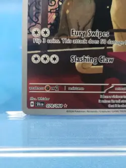 Pokemon TCG Persian Shrouded Fable Holo Illustration Card 078/064 NM - Image 4