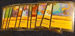 Azurite Sea 11 Card Lot Lorcana - Image 1