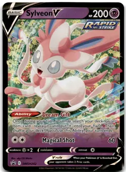 Sylveon V - Promo SWSH: Sword & Shield Promo Cards SWSH202 NM - Image 1