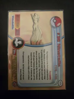 1999 Topps Pokemon Ninetails Card #38 TV Animation Lightly Played - Image 2