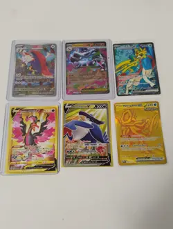 Pokemon Hyper Rare/Galarian Moltres Secret Rare/Mega Charizard X/Full Art Cards - Image 1