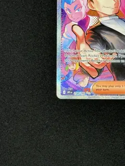 Team Rocket's Giovanni 238/182 SIR Sv10: Destined Rivals Pokemon Card NM - Image 5