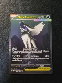 Pokemon Mega Evolution Holo Card Absol EX Sir 180/132 ME01 - Image 1
