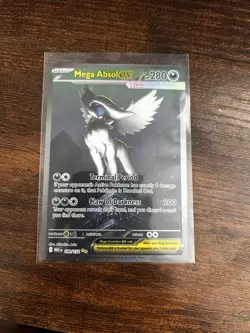 Pokemon Mega Absol EX 280HP 200 Attack Holo Card 180/132 Me01 Illustration Rare - Image 1